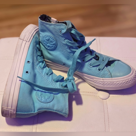 Converse Shoes - Converse Chuck Taylor Blue Radiance Wiz Khalifa High-Tops Sneakers Size 6